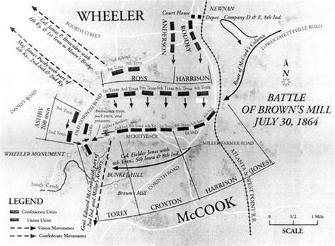 battle of brown's mill.